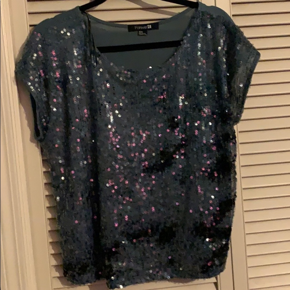 Forever 21 sequin top